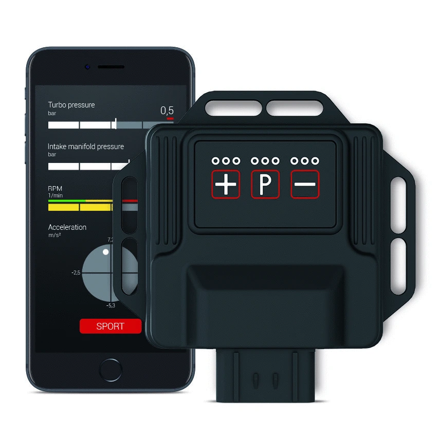 Тюнинг-модуль, повышение производительности мотора PowerControl X engine tuning system DTESystemsGmbH A055.412